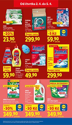 akční leták Lidl 2.4.2026-5.4.2026