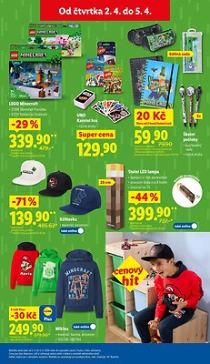 akční leták Lidl 2.4.2026-5.4.2026