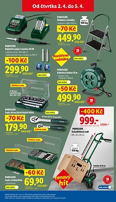 akční leták Lidl 2.4.2026-5.4.2026