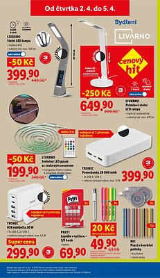 akční leták Lidl 2.4.2026-5.4.2026