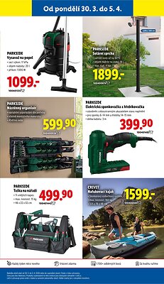 akční leták Lidl 2.4.2026-5.4.2026