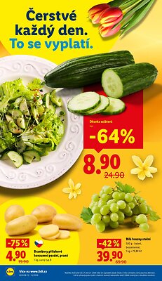 akční leták Lidl 2.4.2026-5.4.2026