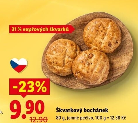 Škvarkový bochánek