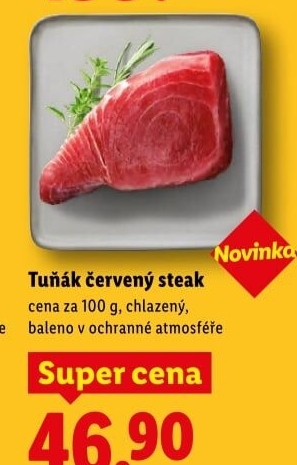 Tuňák červený steak