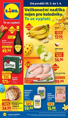 akční leták Lidl 30.3.2026-1.4.2026