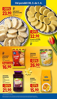 akční leták Lidl 30.3.2026-1.4.2026