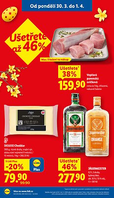 akční leták Lidl 30.3.2026-1.4.2026