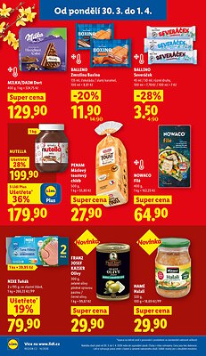akční leták Lidl 30.3.2026-1.4.2026