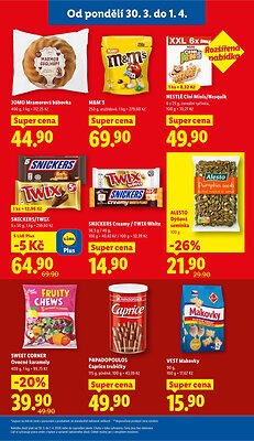 akční leták Lidl 30.3.2026-1.4.2026