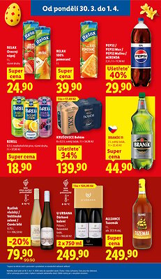 akční leták Lidl 30.3.2026-1.4.2026