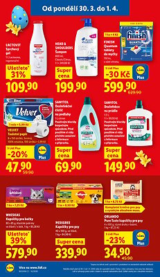 akční leták Lidl 30.3.2026-1.4.2026