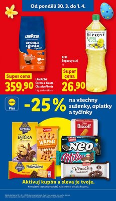 akční leták Lidl 30.3.2026-1.4.2026