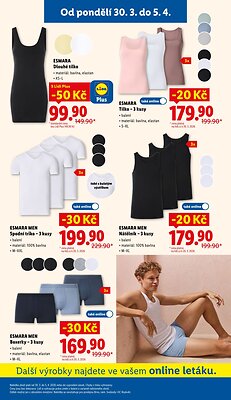 akční leták Lidl 30.3.2026-1.4.2026