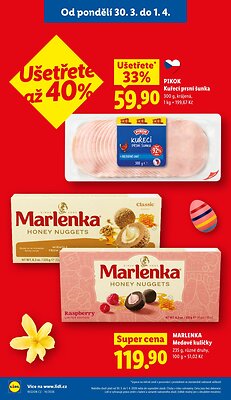 akční leták Lidl 30.3.2026-1.4.2026