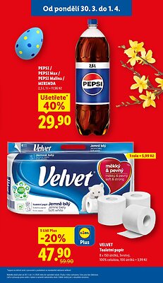 akční leták Lidl 30.3.2026-1.4.2026