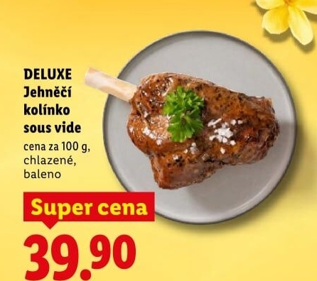 Jehněčí koleno Sous vide Deluxe