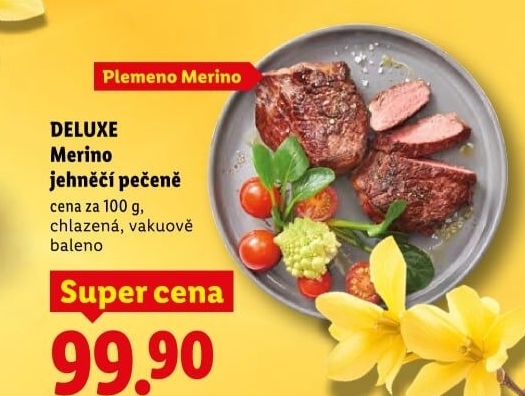 Jehněčí pečeně Deluxe