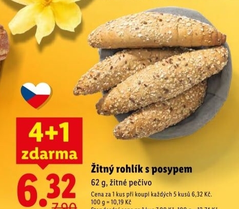 Žitný rohlík