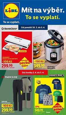 akční leták Lidl 30.3.2026-5.4.2026