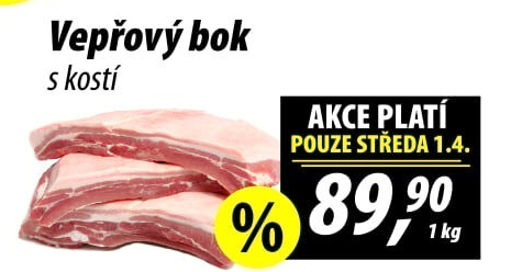 Vepřový bok s kostí