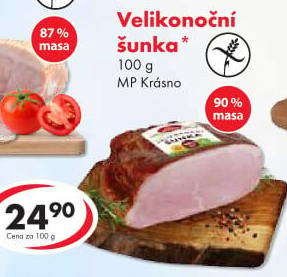 Velikonoční šunka Krásno