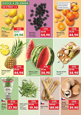 akční leták Kaufland 1.4.2026-7.4.2026