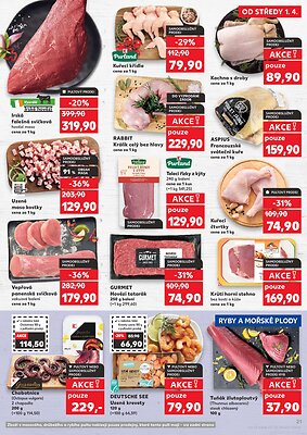akční leták Kaufland 1.4.2026-7.4.2026
