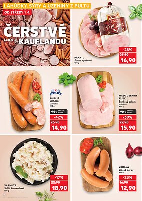 akční leták Kaufland 1.4.2026-7.4.2026