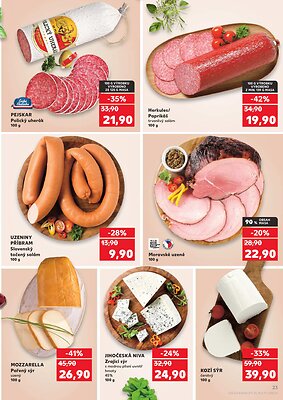 akční leták Kaufland 1.4.2026-7.4.2026