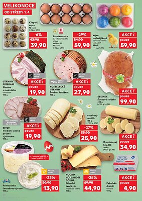 akční leták Kaufland 1.4.2026-7.4.2026
