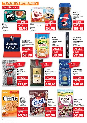 akční leták Kaufland 1.4.2026-7.4.2026
