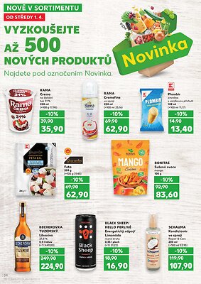 akční leták Kaufland 1.4.2026-7.4.2026