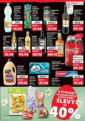 akční leták Kaufland 1.4.2026-7.4.2026