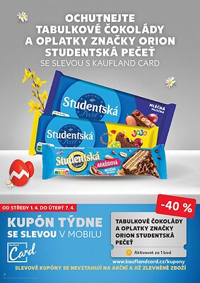 akční leták Kaufland 1.4.2026-7.4.2026