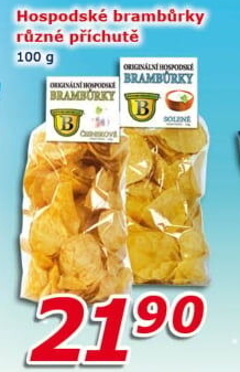 Hospodské brambůrky Bramborárna Zykmund
