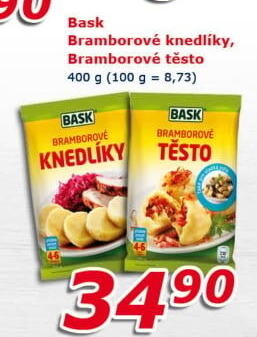 Těsto bramborové v prášku Bask