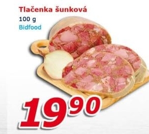 Tlačenka šunková Bidfood