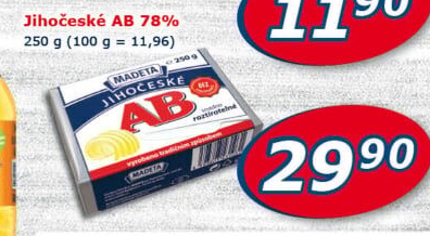 Tuk Jihočeské AB Madeta
