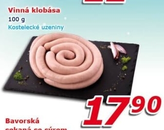 Vinná klobása Kostelecké uzeniny