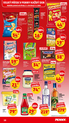akční leták Penny Market 1.4.2026-7.4.2026