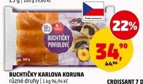 České buchtičky Karlova Koruna