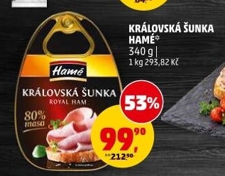 Královská šunka Hamé