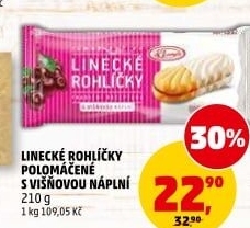 Rohlíčky linecké Klasa Pekárny a cukrárny Klatovy