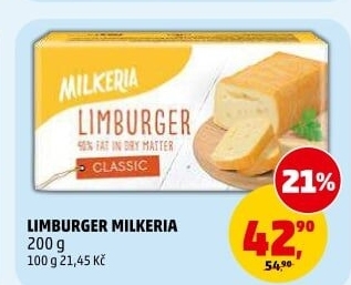 Sýr Limburger Milkeria