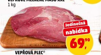Vepřová plec bez kosti
