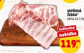 Žebra vepřová
