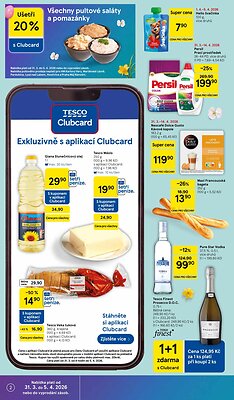 akční leták Tesco 31.3.2026-5.4.2026