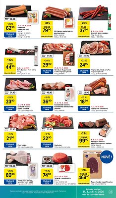 akční leták Tesco 31.3.2026-5.4.2026