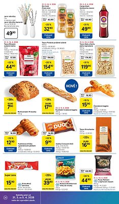 akční leták Tesco 31.3.2026-5.4.2026