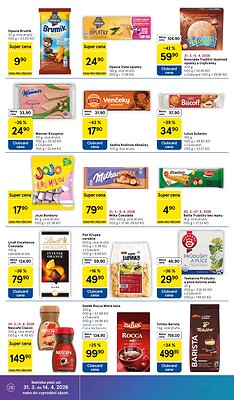 akční leták Tesco 31.3.2026-5.4.2026